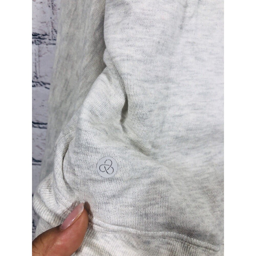 Zella Womens All Day Oversize soft Crew Neck Pullover High Low Sweatshirt Size S - Picture 8 of 10